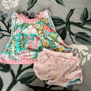 Matilda Jane 2 piece tank + short set, 18-24m